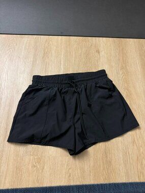 Women's Drawstring Swim Shorts - Shade & Shore Black M (8-10)